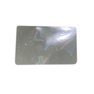 Custom ID Hologram Overlay | Transparent Holographic Self-Adhesive Film Sticker for ID Cards, Driver's Licenses & Security Documents