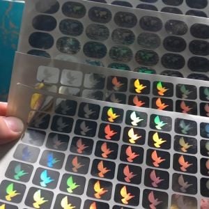 Custom Visa, Master, Amex Hologram Stickers & Signature Panels (Wholesale & Retail)