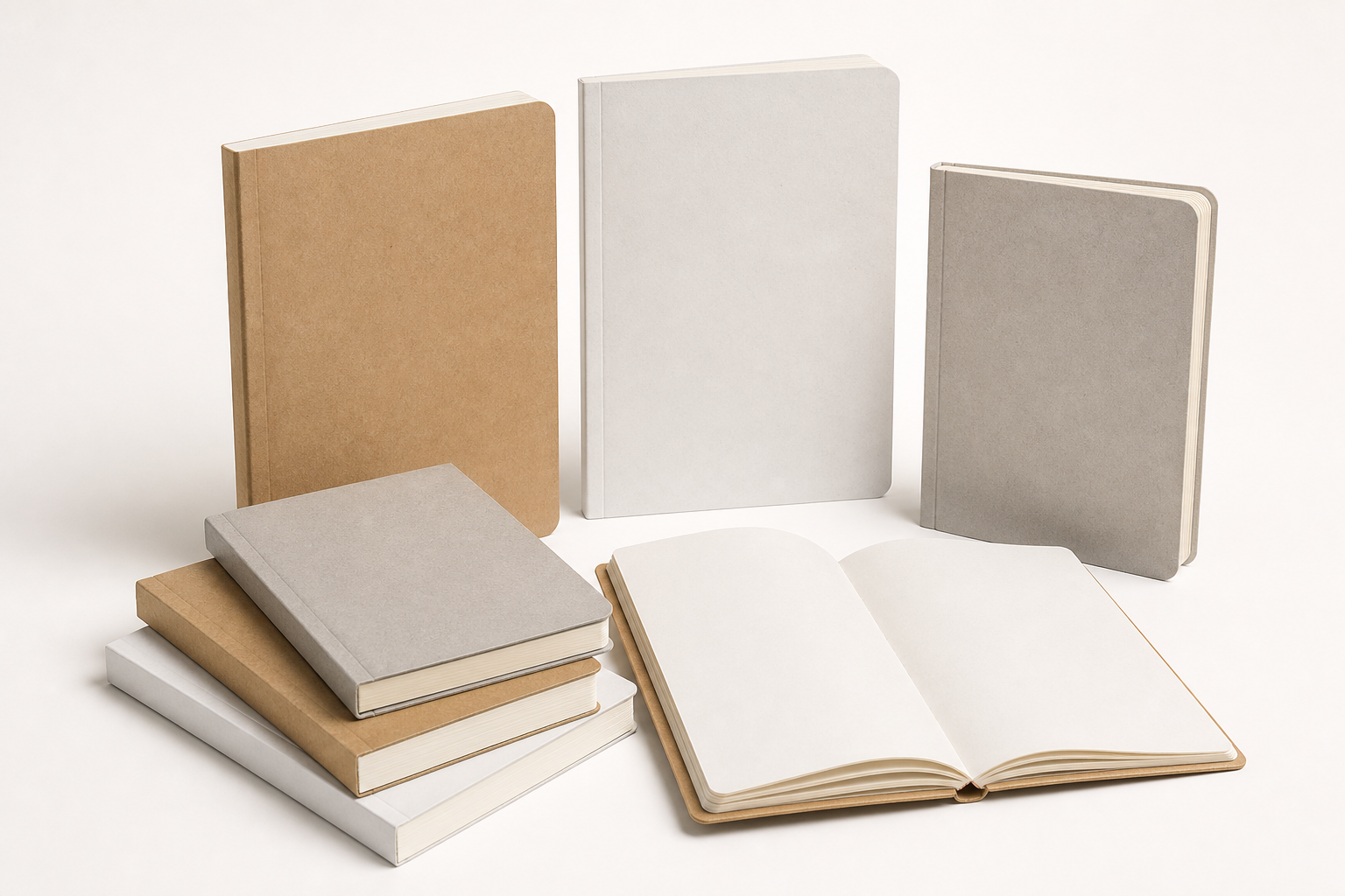Produktbeispielbild für individuelle Notizbücher aus Karton