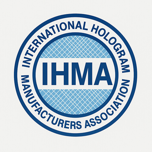 Logo of the International Hologram Manufacturers Association (IHMA)