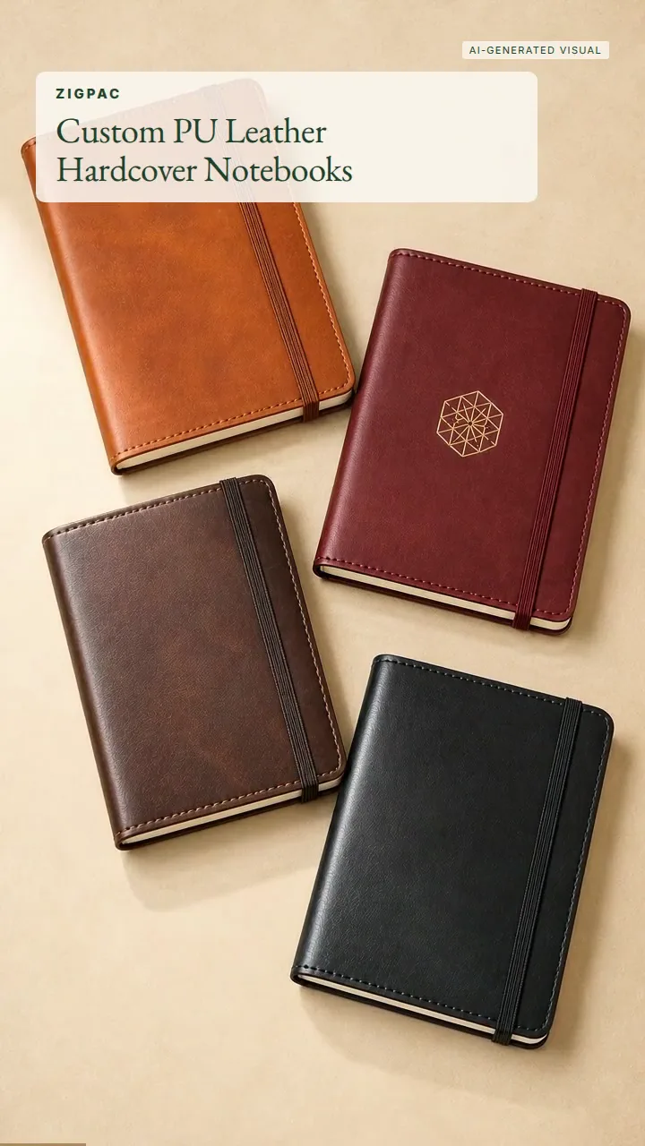 Individuelle PU-Leder-Notizbücher für Firmengeschenke und Marken-Schreibwaren: Kurzvideo
