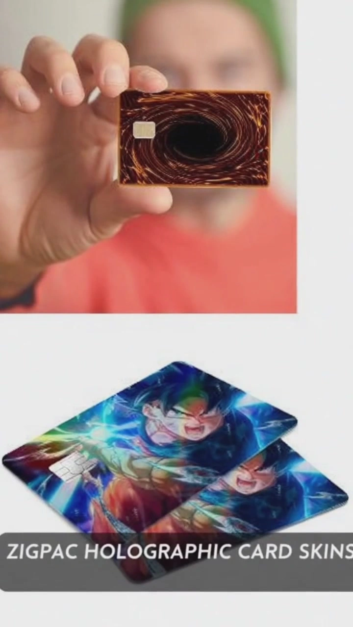 Anime Kreditkarten-Aufkleber Skin - Personalisierte Vinyl-Aufkleber Großhandel für Banken und Unternehmen: Kurzvideo