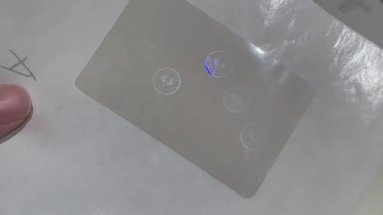 South Australia transparente Hologramm-Overlay-Folie für Führerscheine | SA Sicherheits-Hologrammfolie für Ausweiskarten: Video-Ratgeber