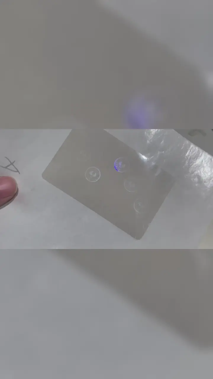 South Australia transparente Hologramm-Overlay-Folie für Führerscheine | SA Sicherheits-Hologrammfolie für Ausweiskarten: Kurzvideo