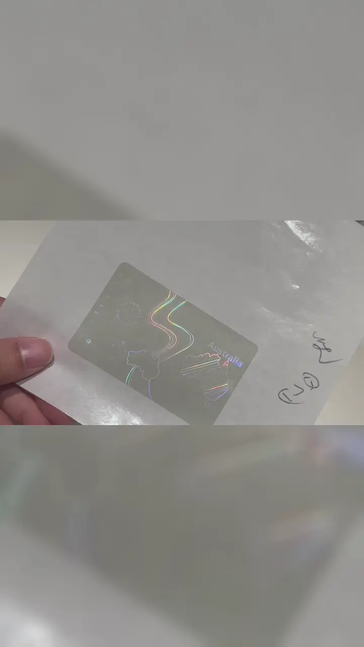 Individuelles ID-Hologramm-Overlay | Holografischer Dokumentenschutz: Kurzvideo